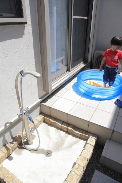 温水の出るシャワー完備!