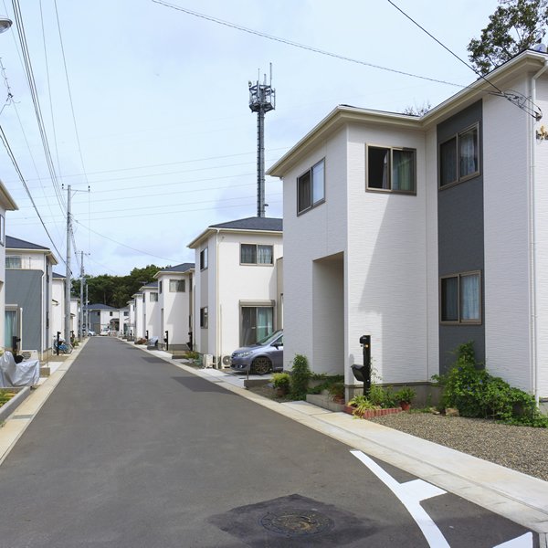 統一感のある美しい街並み
