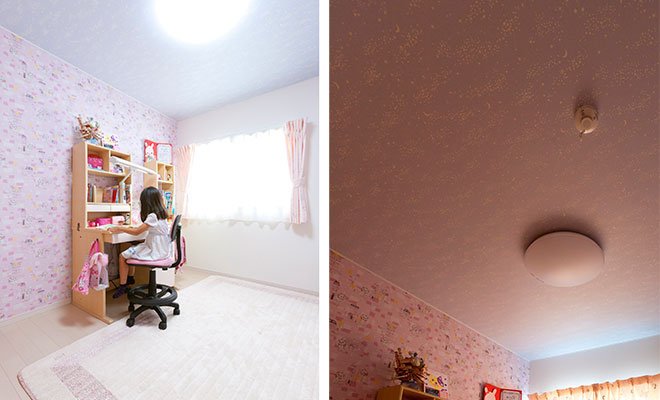 小学生のお嬢さんのお部屋