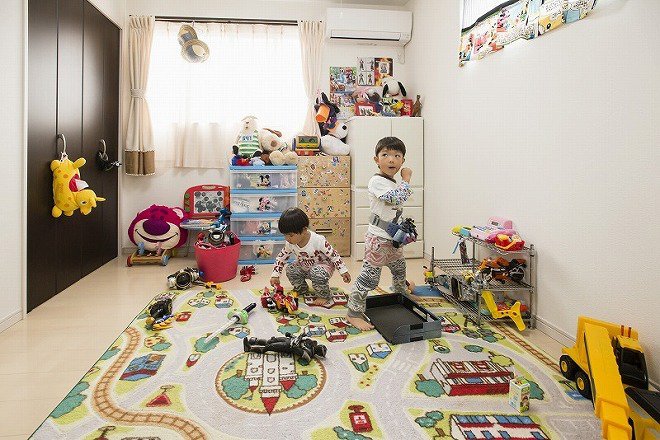 子ども部屋にはおもちゃがたくさん!