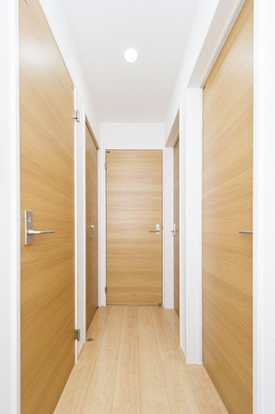 2階は4部屋。もちろん、すべての部屋に収納あり!
