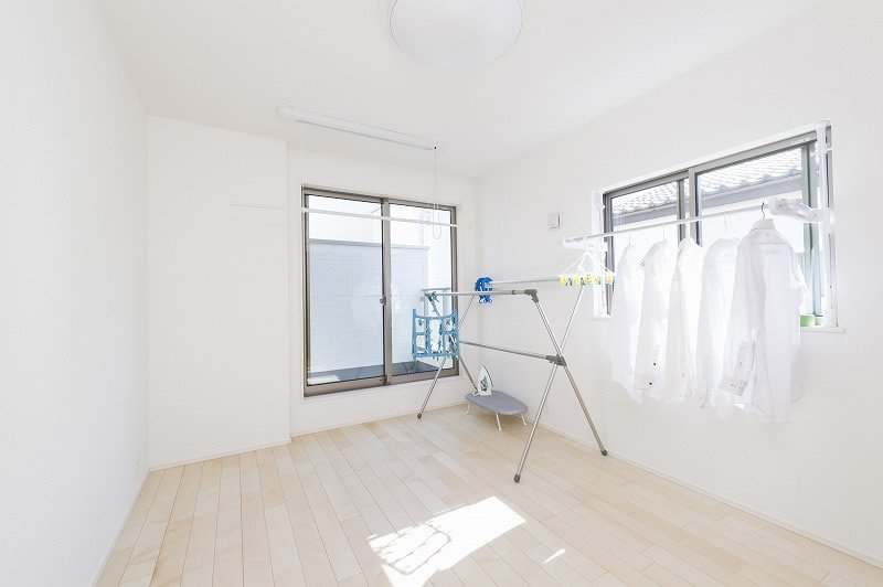 すべての部屋からバルコニーに出ることが可能。