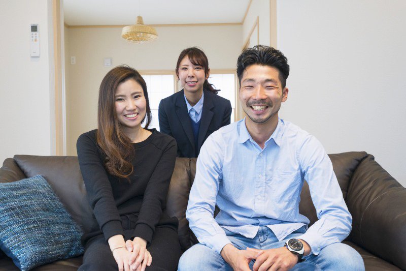 何でも相談できる営業担当者は、「もう家族の一員みたいなものです」