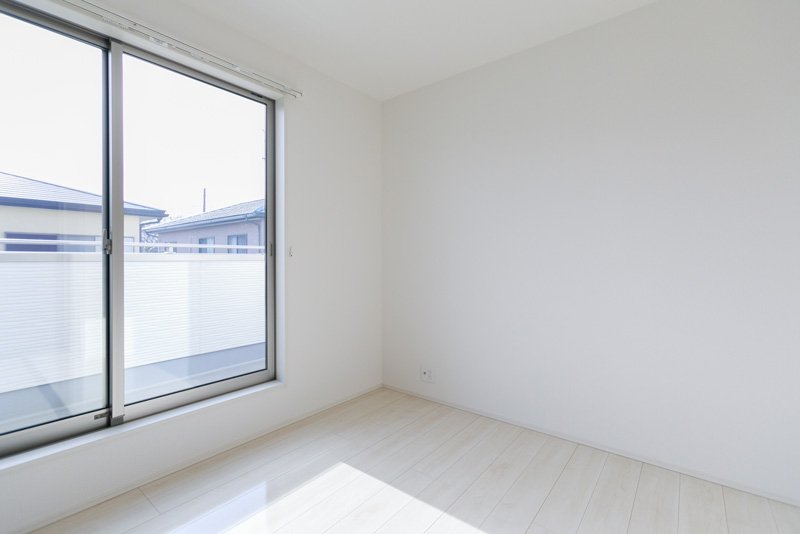 2階は将来、子ども部屋としてとってあります。