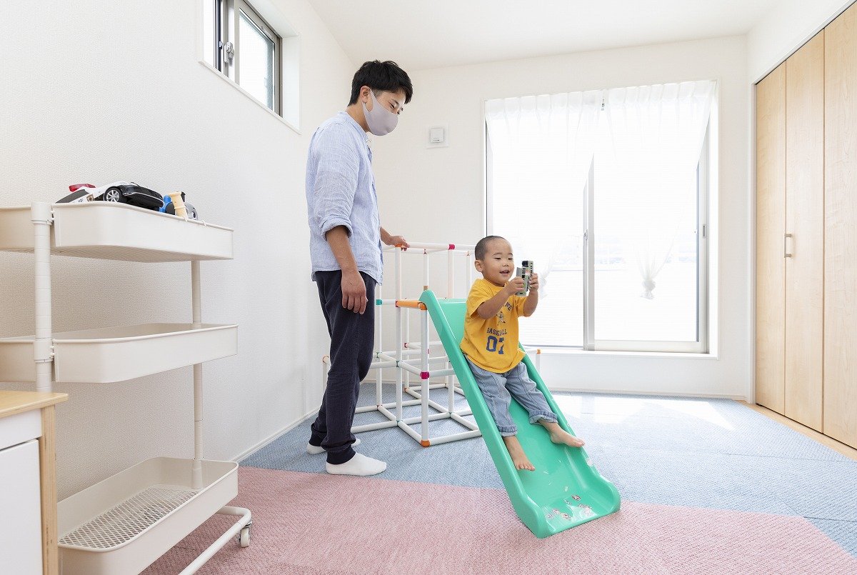 2階6帖のお部屋は子ども部屋に。