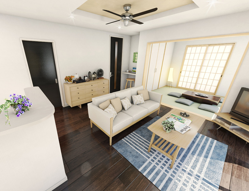 リビング 2 パターン 2