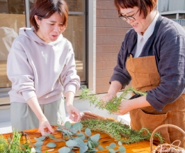 スワッグのつくり方