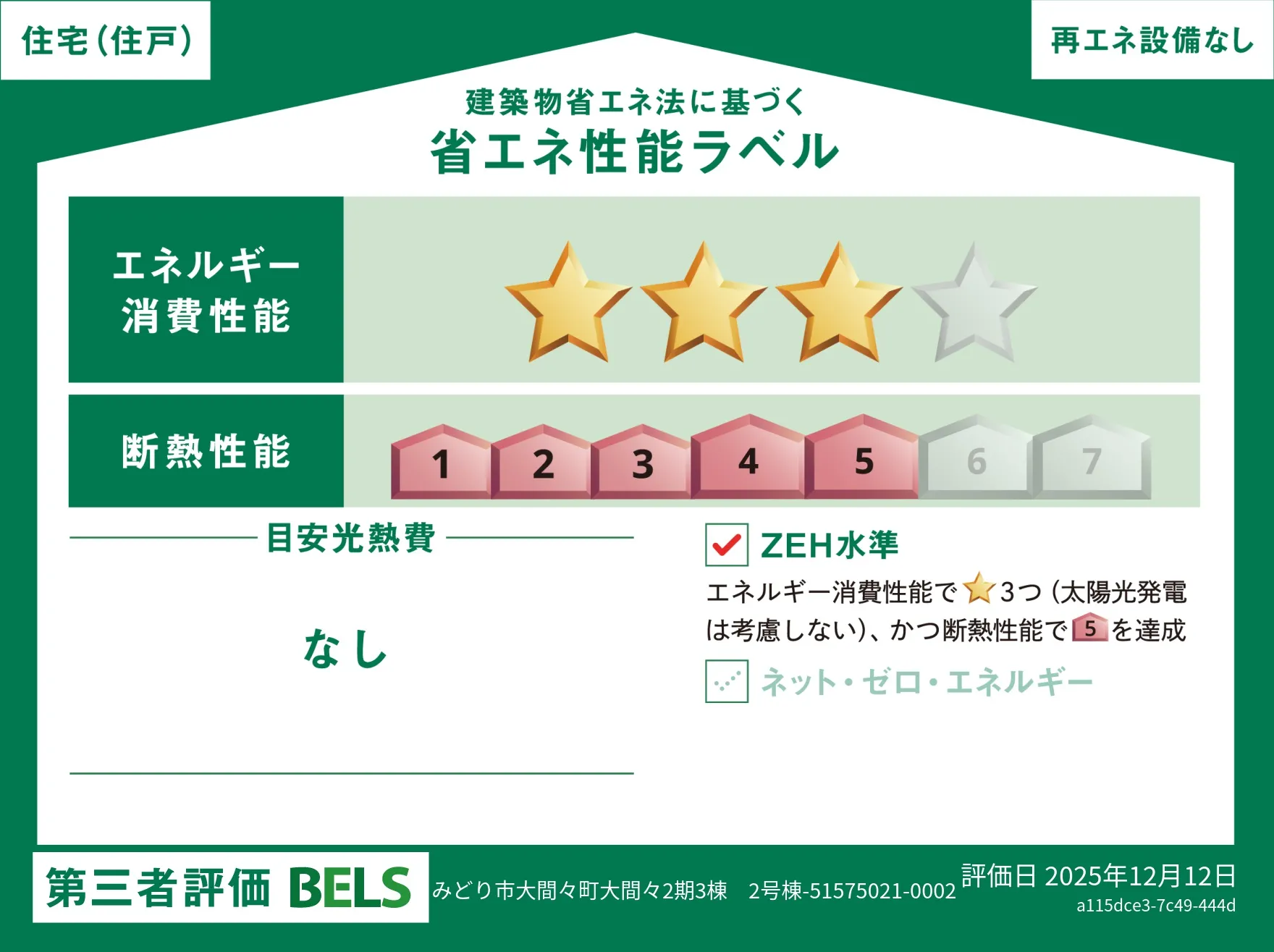 省エネ性能ラベル