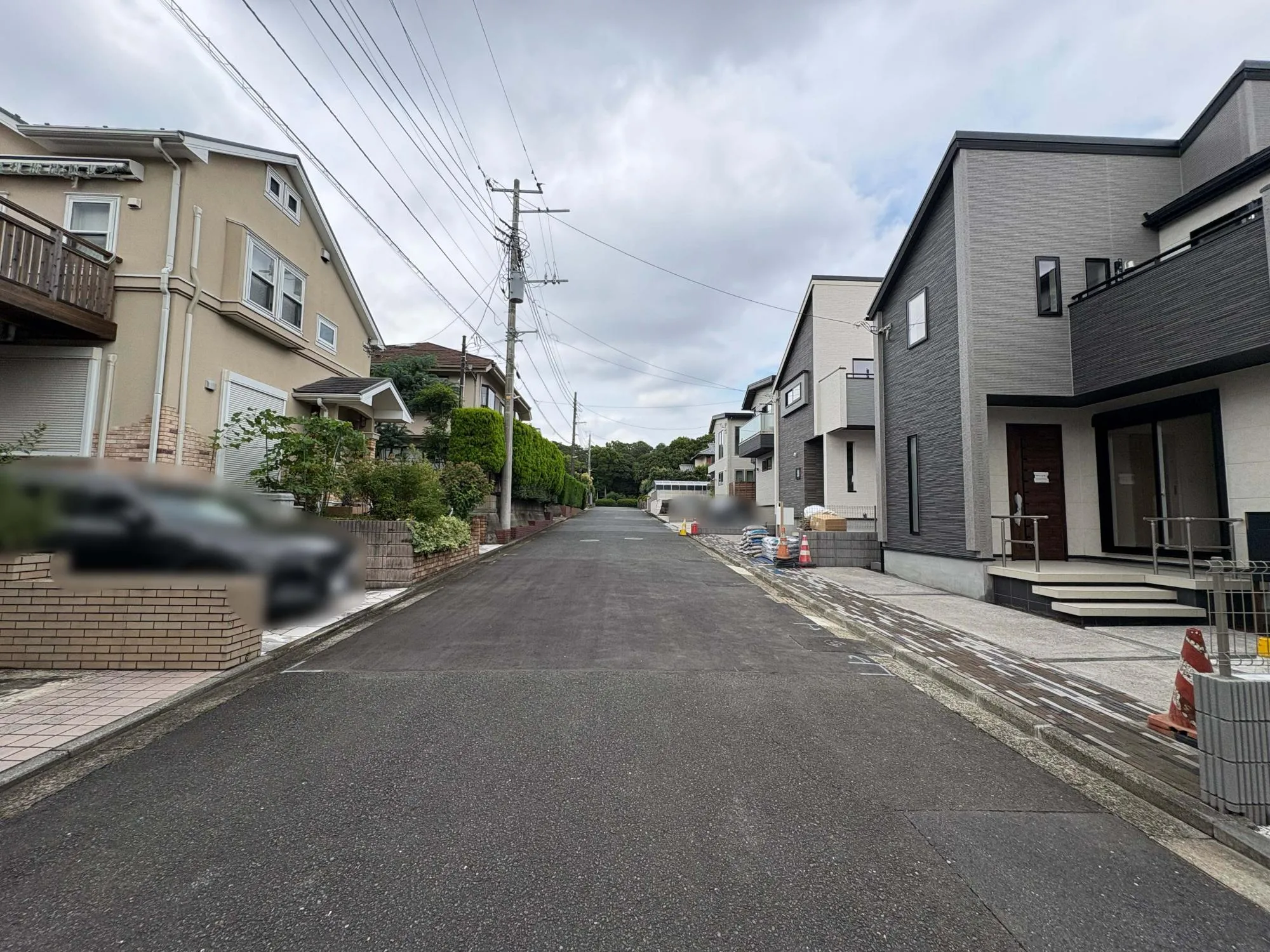 3号棟前面道路