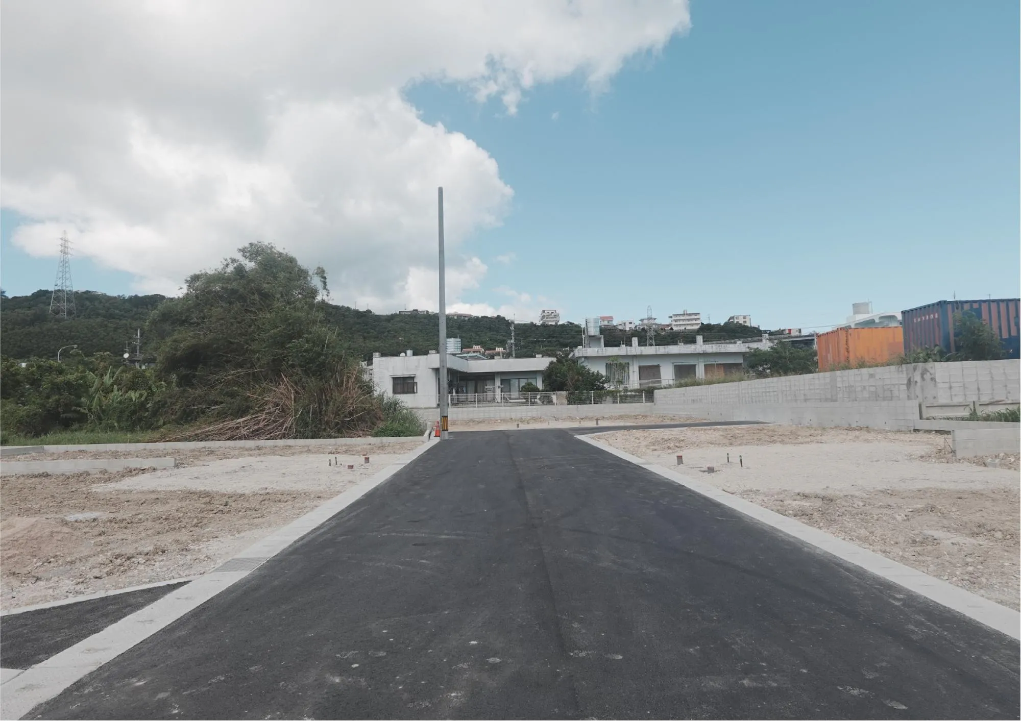 分譲新設道路