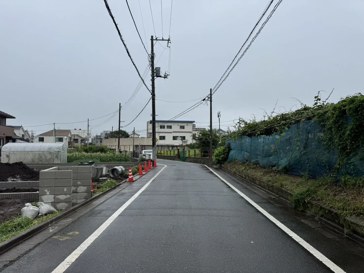 前面道路