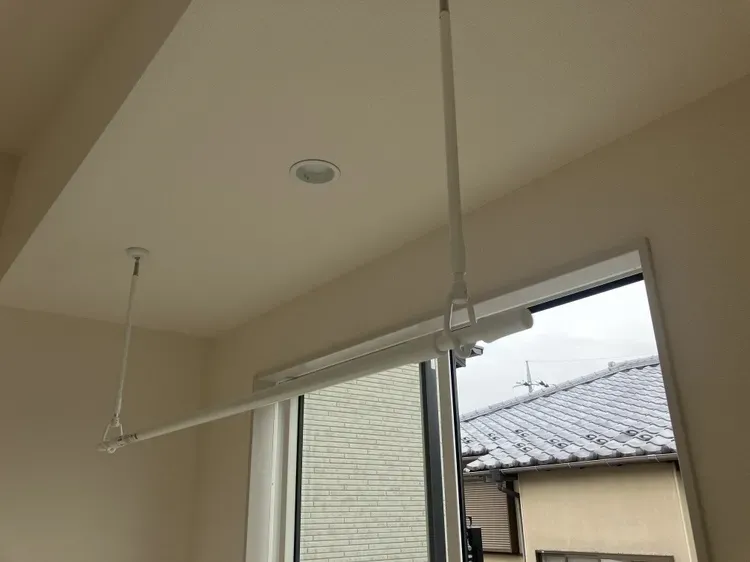 【室内物干し】天候を気にせずお洗濯ができる便利な設備です!