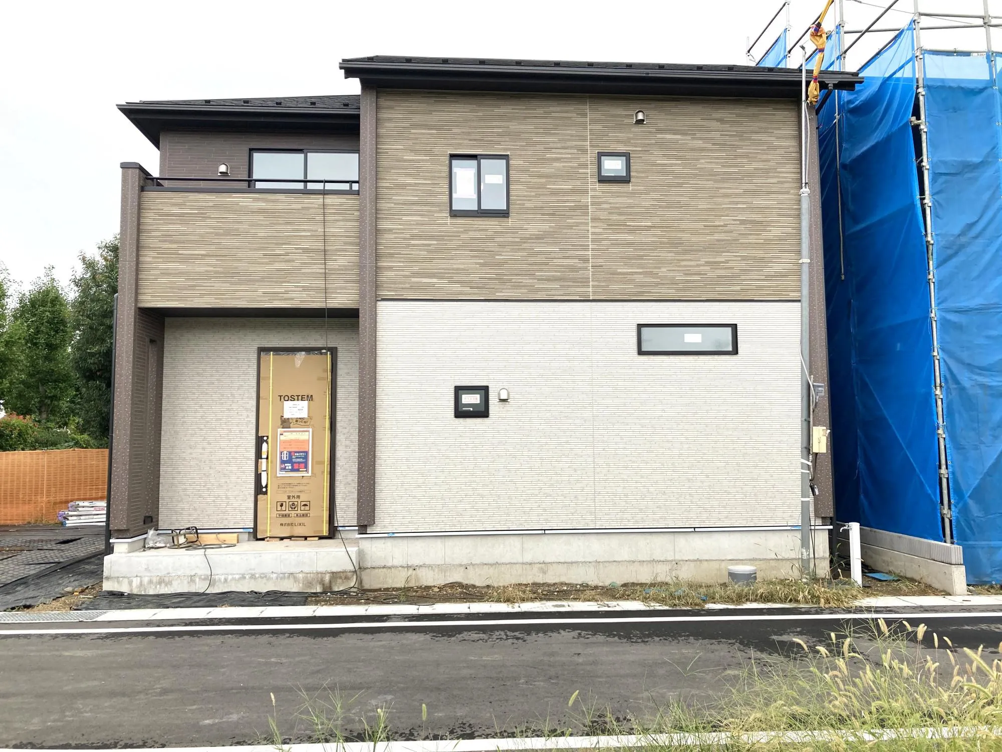 現地(8/23)5号棟