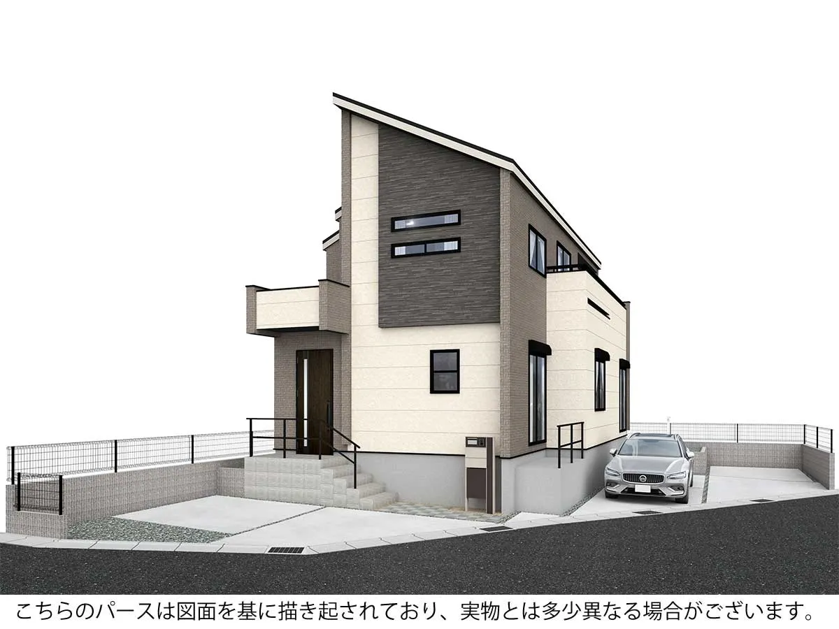 外観完成予想パース