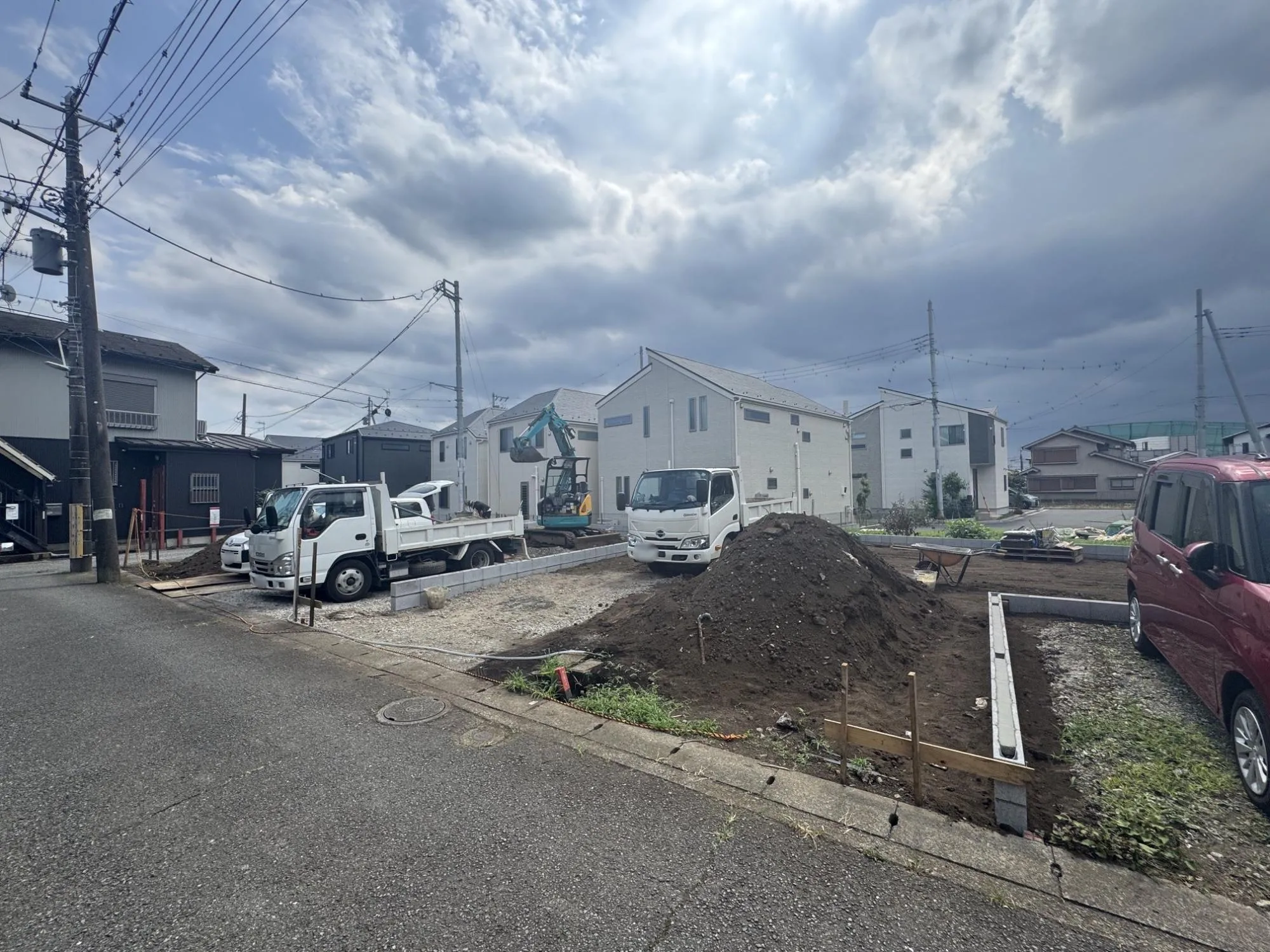 現地土地写真 7月27日撮影