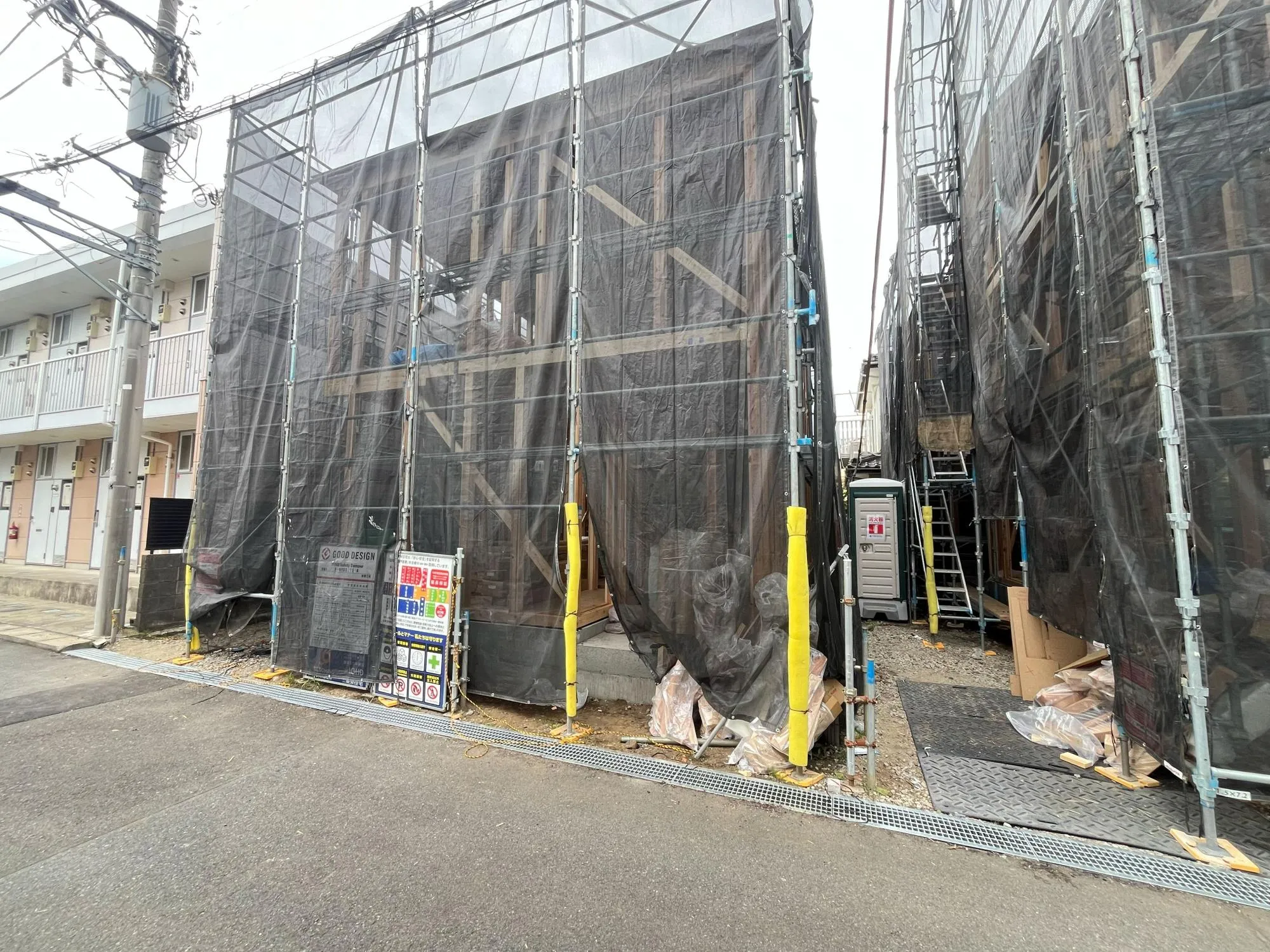 これから建築が進み完成が楽しみな物件です。