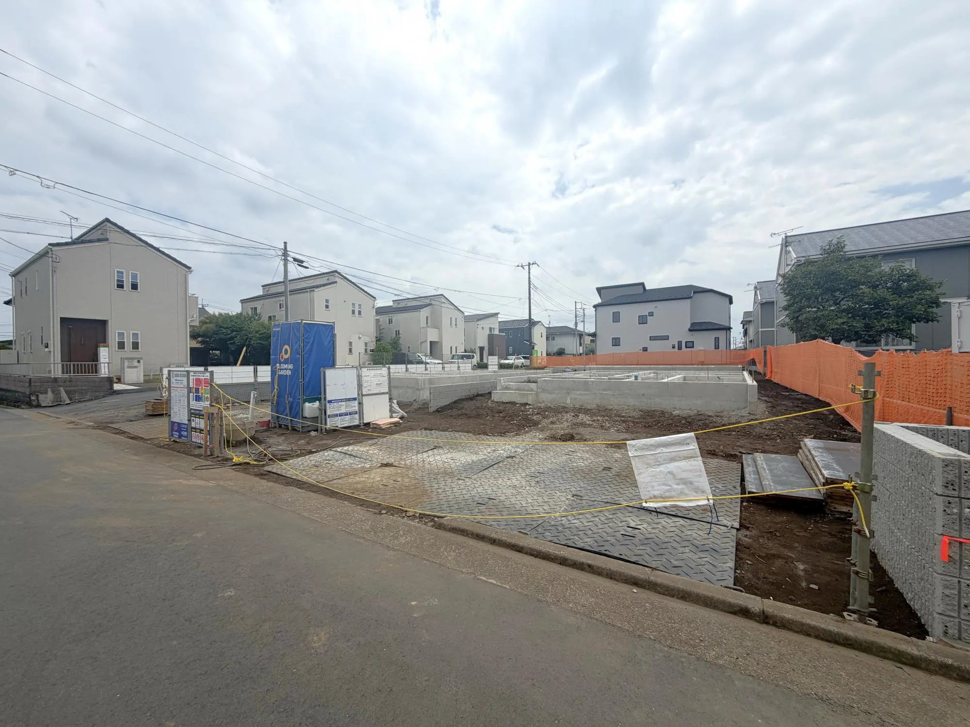 ①号棟 基礎工事