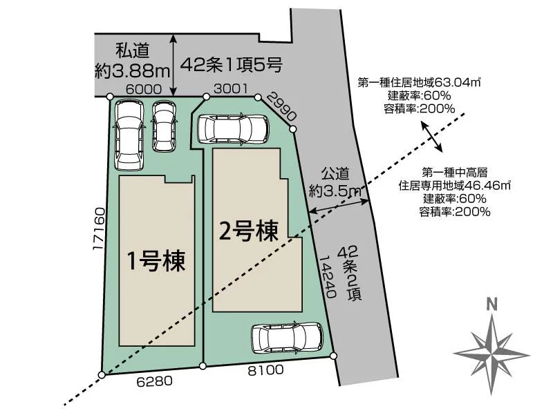 区画図