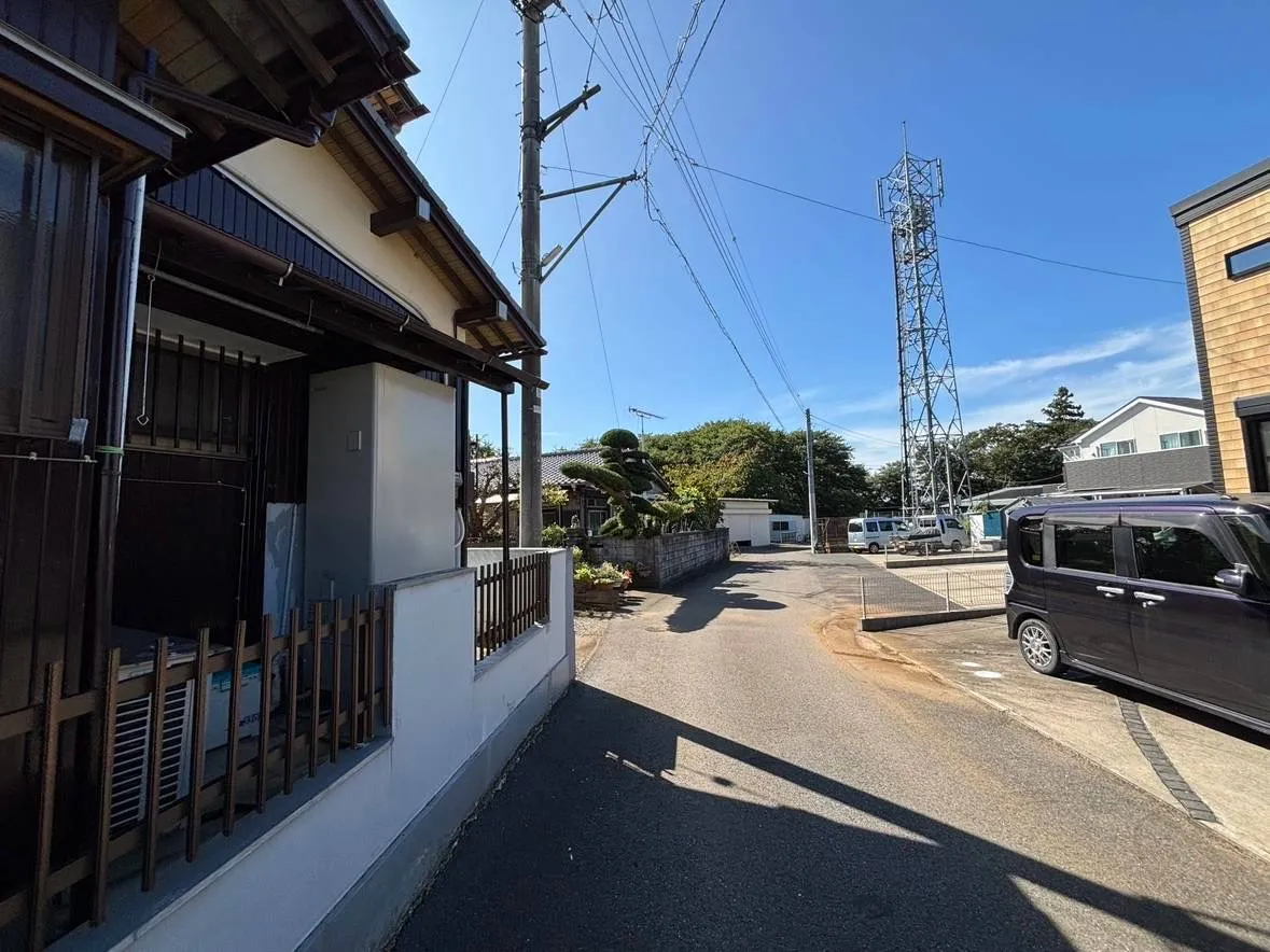 前面道路